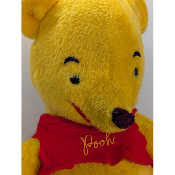 Vintage Winnie the Pooh Plush GUND J Swedlin Inc. Walt Disney Made In Haiti 23" - Picture 2 of 7